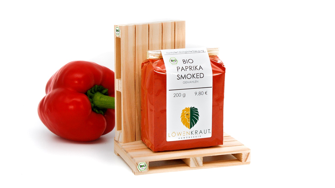 BIO PAPRIKA - SMOKED - GERÄUCHERT